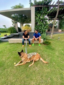 In pics: Rishabh Pant spotted in MS Dhoni's house in Ranchi