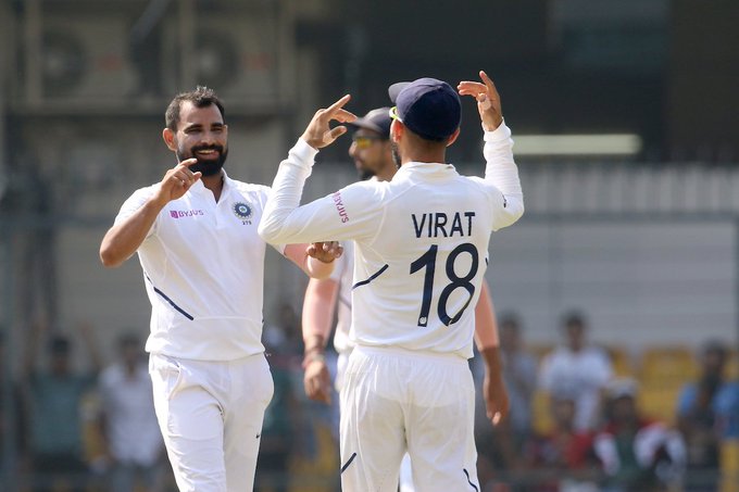Video: Virat Kohli asked the crowd to cheer for Mohammed Shami, what happens next is interesting