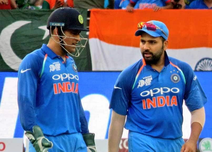 Rohit Sharma remains "captain cool" on the question of MS Dhoni's future
