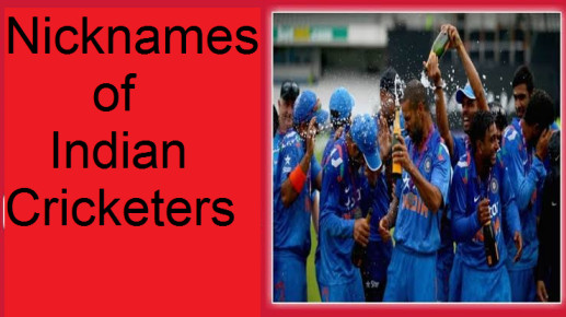 Nicknames of all the Indian cricketers and the story behind them