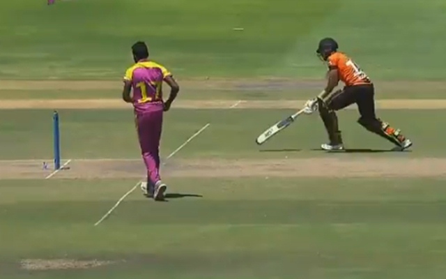 Video: Sri Lankan bowler refuses to run out batsman in MSL, know why-