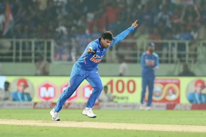 Video: Relive the hattrick of Kuldeep Yadav in the 2nd ODI against West Indies