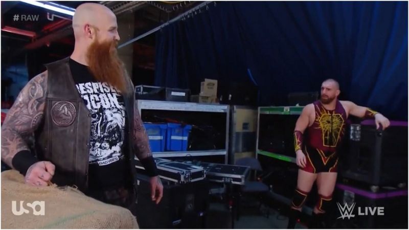 WWE superstar opens up about what he saw when he looked at Erick Rowan's mysterious cage