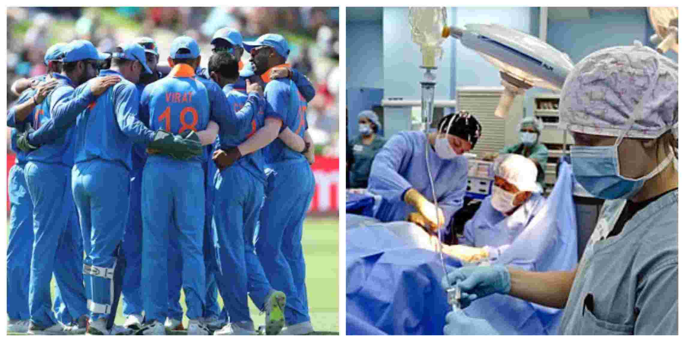 Indian cricket team wish warriors in white on Doctor's day