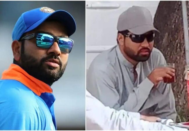 Rohit Sharma's lookalike spotted in Pakistan, meme fest begins on twitter