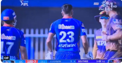 Video: R Ashwin's heated moment with Eoin Morgan after a send off by Tim Southee