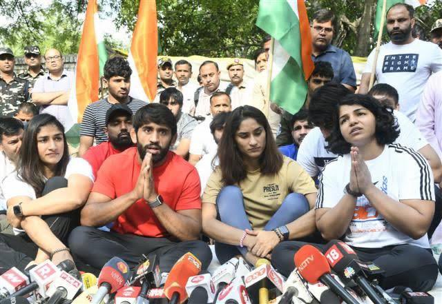 Neeraj Chopra and several Indian athletes come in support of protesting Indian wrestlers