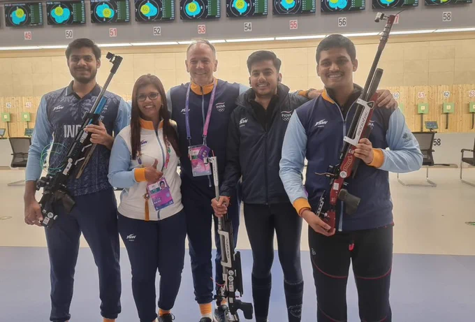 Asian Games 2023: Shooters get India the 1st gold medal with world record
